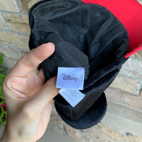 Vintage DISNEY Mickey Mouse Baseball Hat with Ears Youth Kids One Size Stretch - Picture 12 of 16